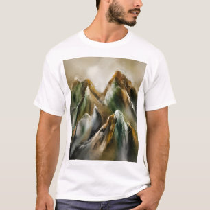 Camiseta Montañas pintadas