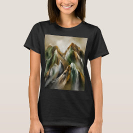 Camiseta Montañas Pintadas