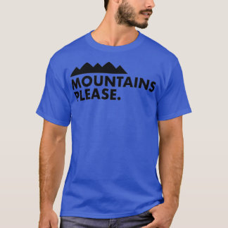 Camiseta Montañas Por Favor