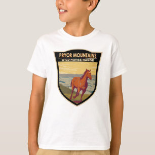 Camiseta Montañas Pryor Vintage