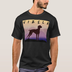 Camiseta Montañas púrpuras Vizsla
