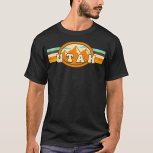 Camiseta Montañas recorriendo el campamento de Utah Camping