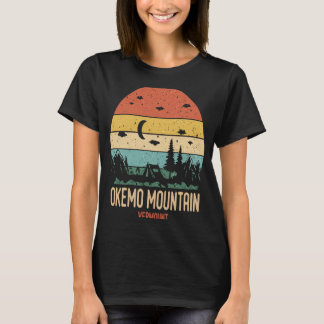 Camiseta Montañas Retro Okemo Senderismo Suns de época
