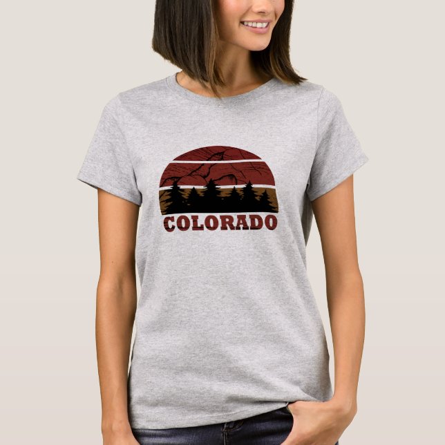 Camiseta Montañas Rocosas Colorado (Anverso)