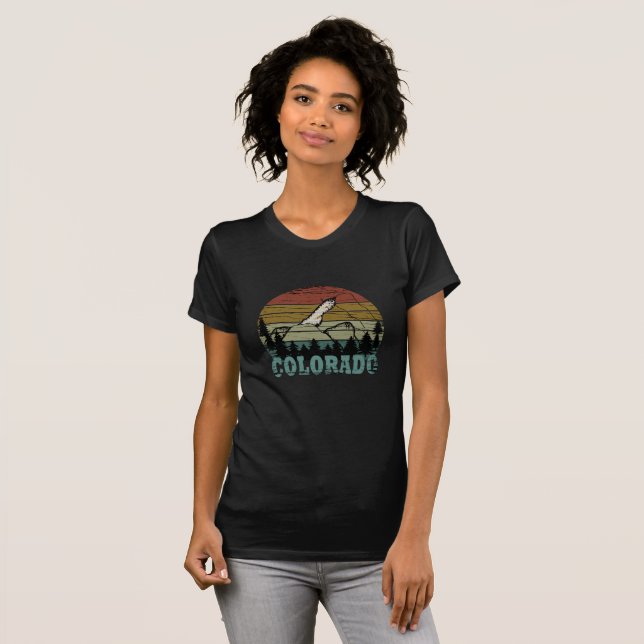 Camiseta Montañas Rocosas Colorado (Anverso completo)