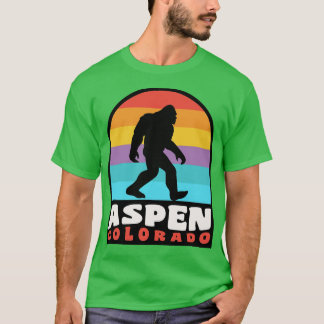 Camiseta Montañas Rocosas de Aspen Colorado