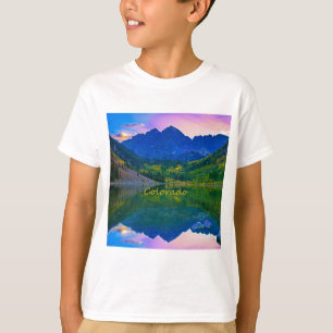 Camiseta Montañas Rocosas de Colorado y lago