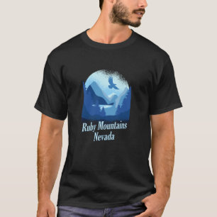 Camiseta Montañas Ruby Nevada NV Recuerdo