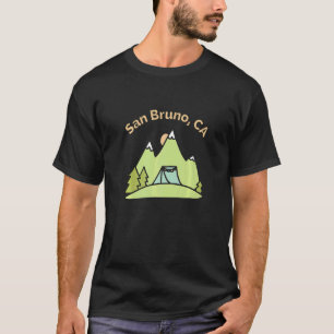 Camiseta Montañas San Bruno Ca Senderismo Escalada Camping