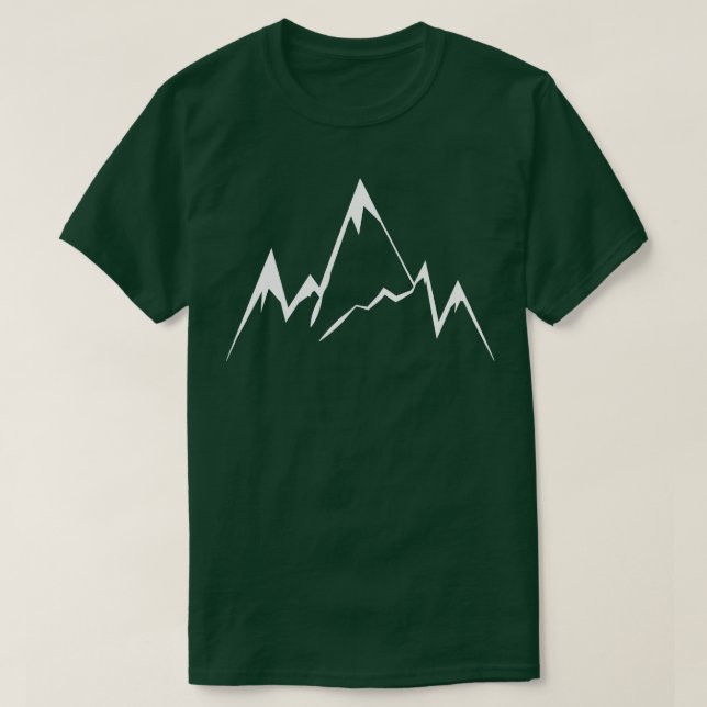 Camiseta Montañas Senderismo 46 (Diseño del anverso)