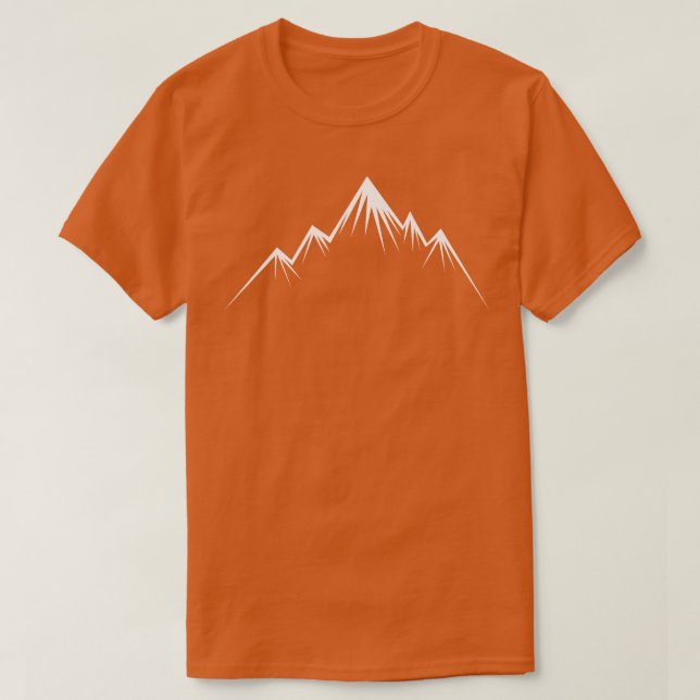 Camiseta Montañas Senderismo 54 (Diseño del anverso)