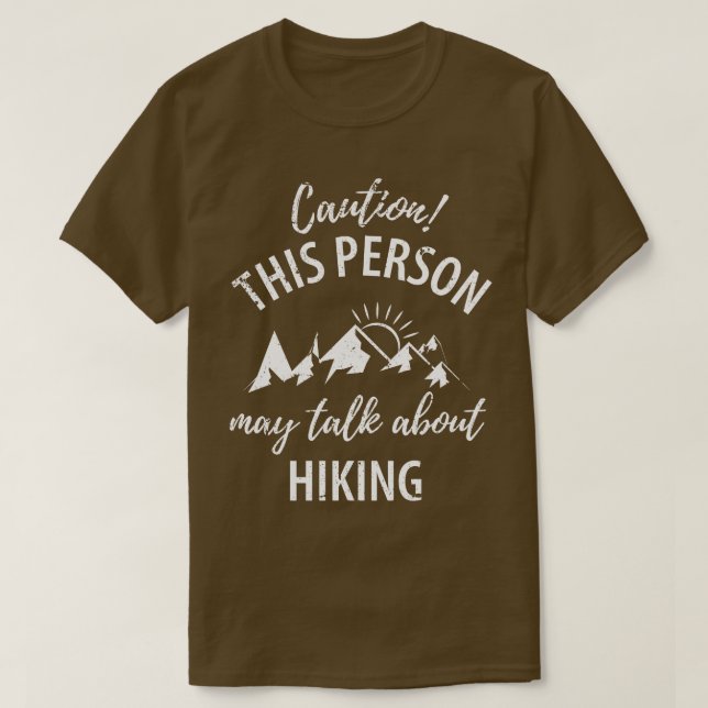 Camiseta Montañas Senderismo 68 (Diseño del anverso)