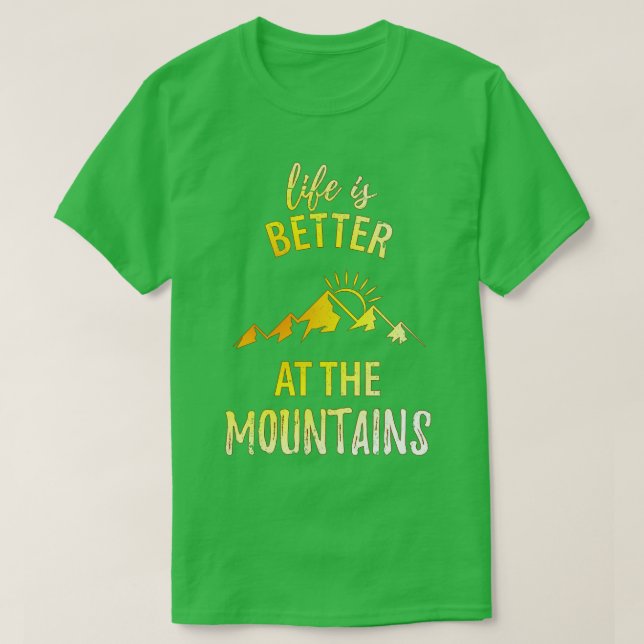 Camiseta Montañas Senderismo 75 (Diseño del anverso)