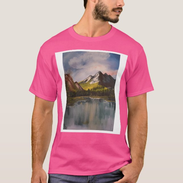 Camiseta Montañas sin mangas arriba (Anverso)