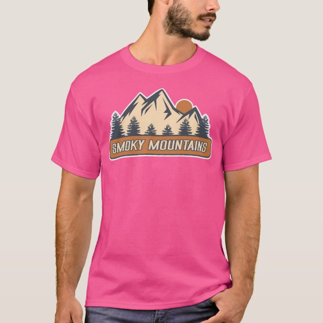 Camiseta Montañas Smoky - Los Mejores Souvenirs De Smoky Mo (Anverso)
