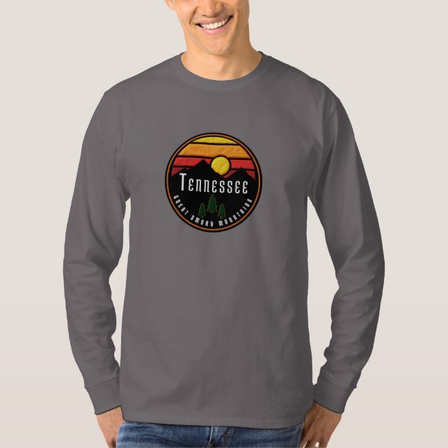 Camiseta Montañas Smoky Tennessee (Anverso)