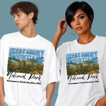 Montañas Smoky Tennessee y Carolina del Norte Retr