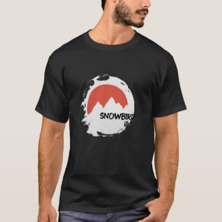 Camiseta Montañas Snowbird Utah Senderismo al aire libre Re