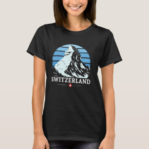 Camiseta Montañas Suiza Matterhorn Hiki