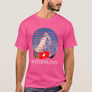 Camiseta Montañas Suiza Matterhorn Hiki
