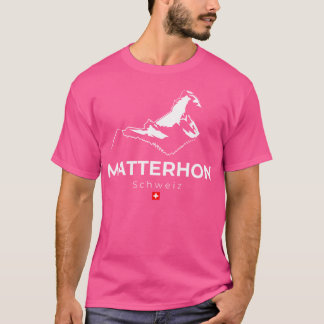 Camiseta Montañas Suiza Matterhorn Hiki
