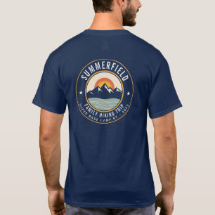 Camiseta Montañas Sunset Familia Retro Senderismo Matar Pap