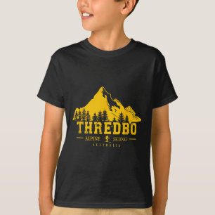 Camiseta Montañas Thredbo Snowy Estación de esquí de Austra