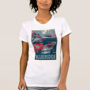 Camiseta Montañas VA, molino de Blueridge de Mabry