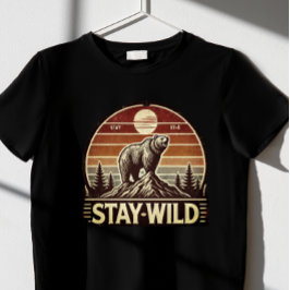 Camiseta montañas vintage T-Shirt