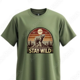 Camiseta montañas vintage T-Shirt