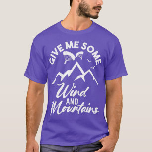 Camiseta Montañas vitivinícolas parapente paracaidismo asce