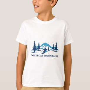 Camiseta Montañas Whitecap Wisconsin Estación de Esquí Esqu