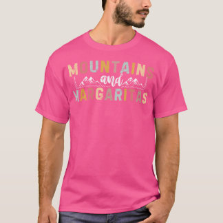 Camiseta Montañas Y Margaritas Tomando Senderismo Naturalez