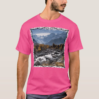 Camiseta Montañas Y Ríos Activos