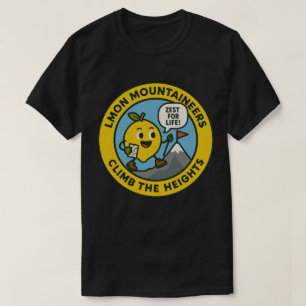 Camiseta Montañeros Limón Escalan Las Alturas