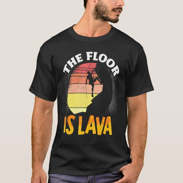 Camiseta Montañismo De Escalada Rodeando El Suelo (Anverso)