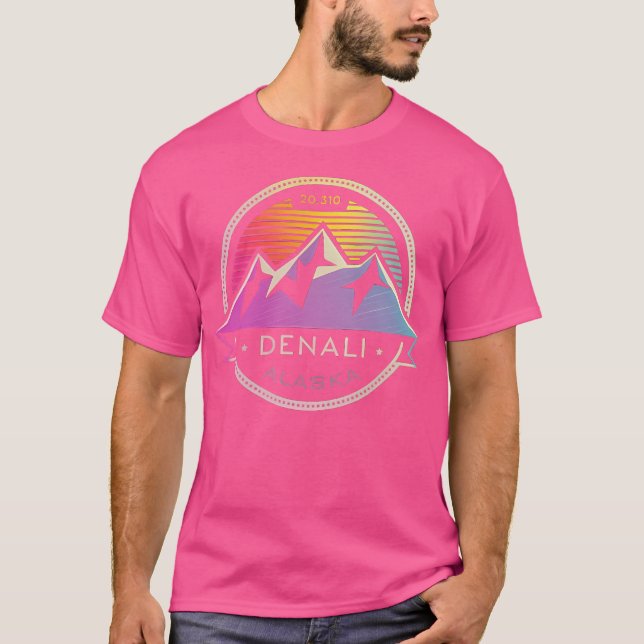 Camiseta Montañismo del Monte Denali Alaska (Anverso)