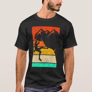 Camiseta Montañismo Vintage Climbing Bouldering Motif 4