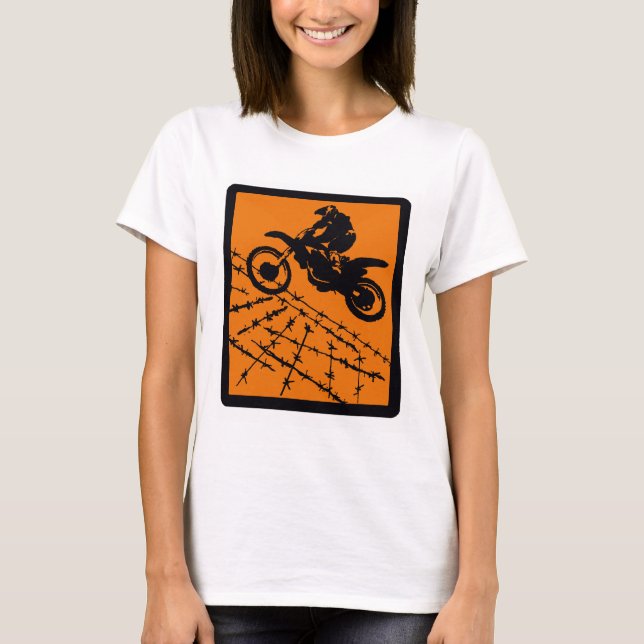 CAMISETA MONTAR A CABALLO DE LA ARCILLA DEL MX (Anverso)