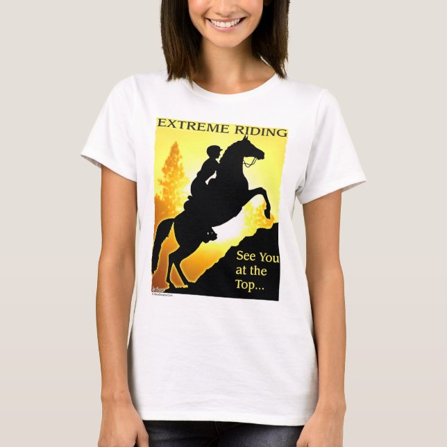 Camiseta Montar a caballo de resistencia extremo (Anverso)