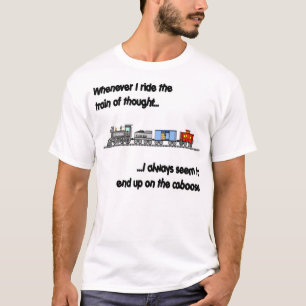 Camiseta Montar el flujo de pensamiento