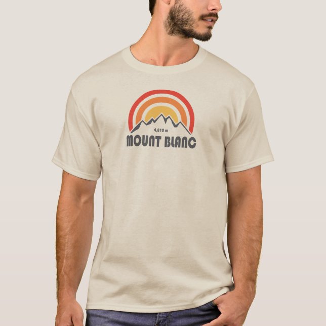 Camiseta Montar en blanco (Anverso)