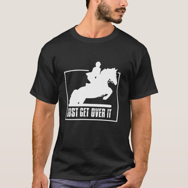 Camiseta Montar en inglés a caballo Chica Jumper Hunter (Anverso)