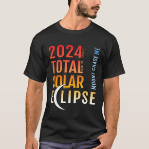 Camiseta Montar persecución Maine ME Eclipse total de sol 2