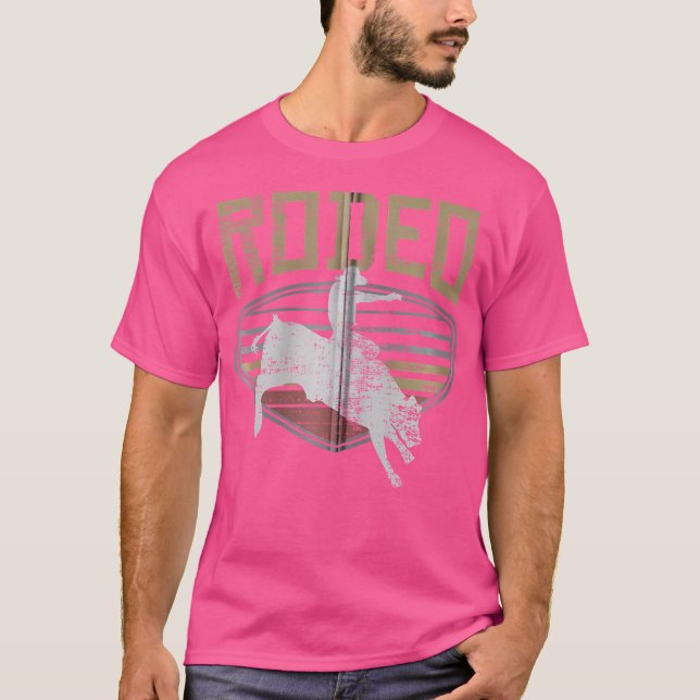 Camiseta Montar Toros de Rodeo (Anverso)