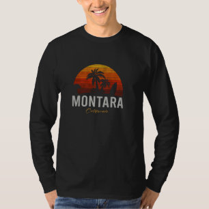 Camiseta Montara California Retro Surfer Vintage Beach
