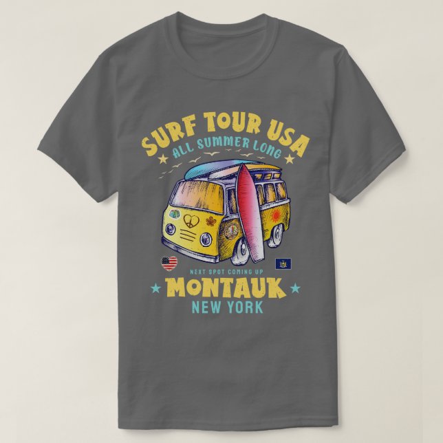 Camiseta Montauk New York (Diseño del anverso)