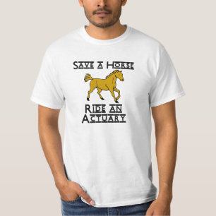 Camiseta monte a un actuario