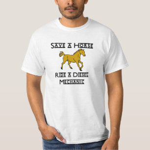 Camiseta monte a un mecánico diesel