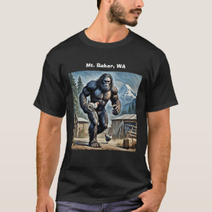Camiseta Monte Baker de pie grande, WA